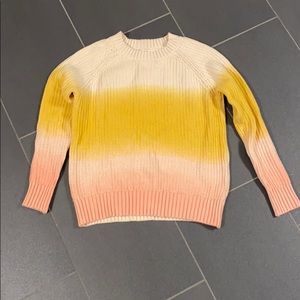 NWOT spring ombré sweater